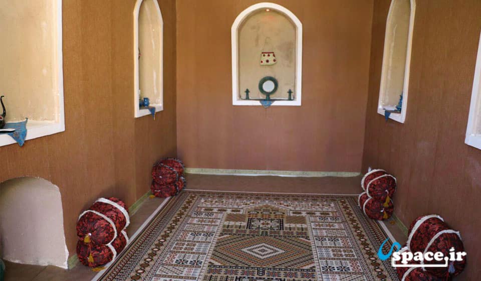 نمای اتاق اقامتگاه بوم گردی ستاره کویر حلوان - طبس - خراسان جنوبی