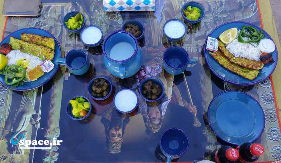 غذاهای خوشمزه برای پذیرایی از شما در اقامتگاه بوم گردی ستاره کویر حلوان - طبس - خراسان جنوبی